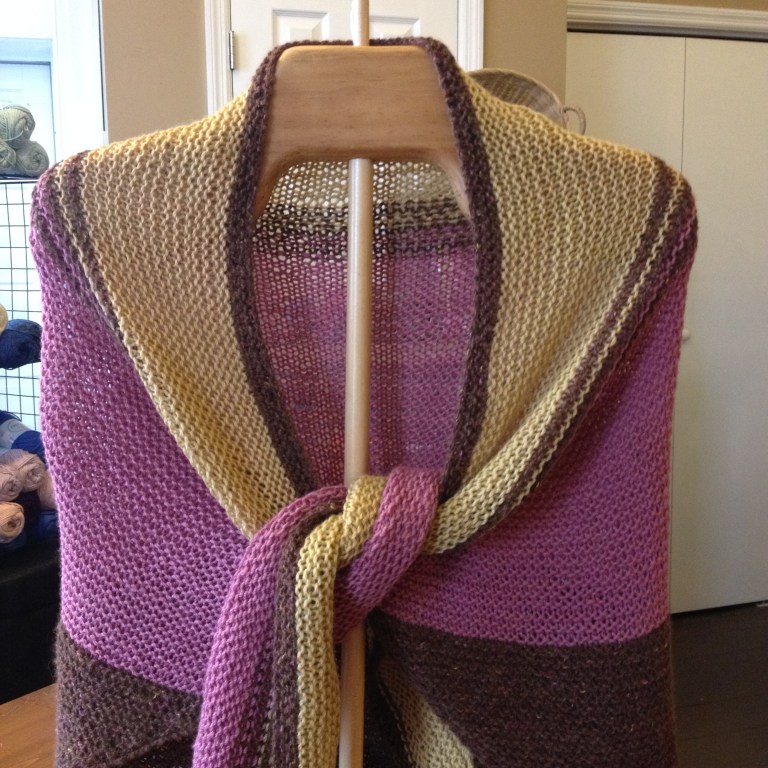 nancy's finished shawl